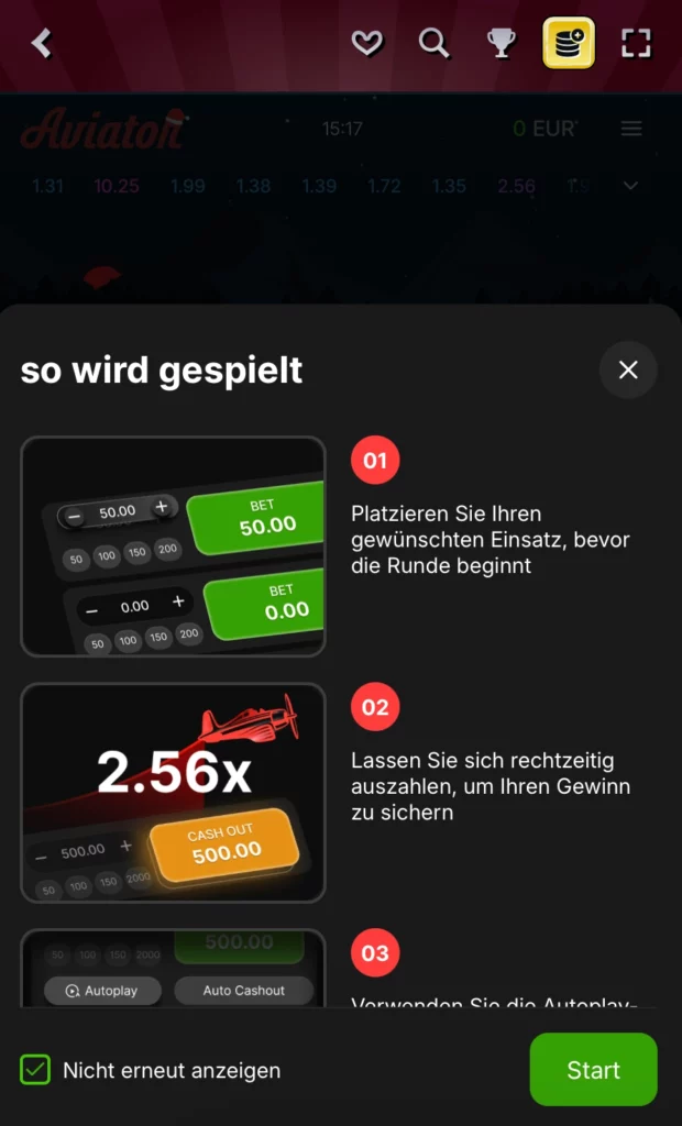Wichtige Funktionen